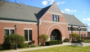 Exterior of the Sixteen Acres Branch Library