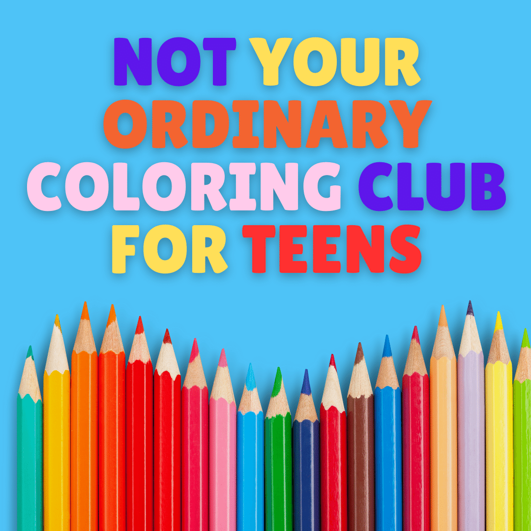 Not your ordinary coloring club for teens