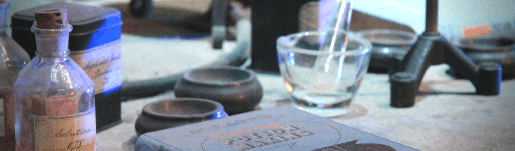 Hogwarts Potions Class banner
