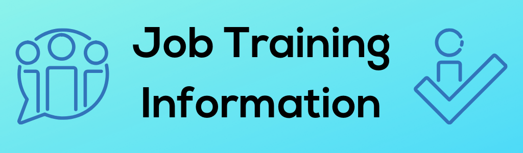Job Training Information Table Banner