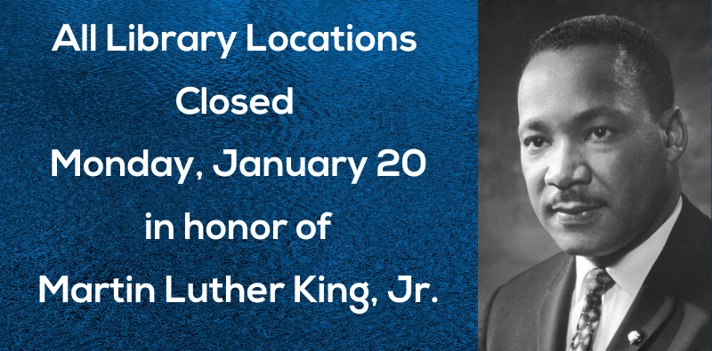 Closed for Holiday - MLK