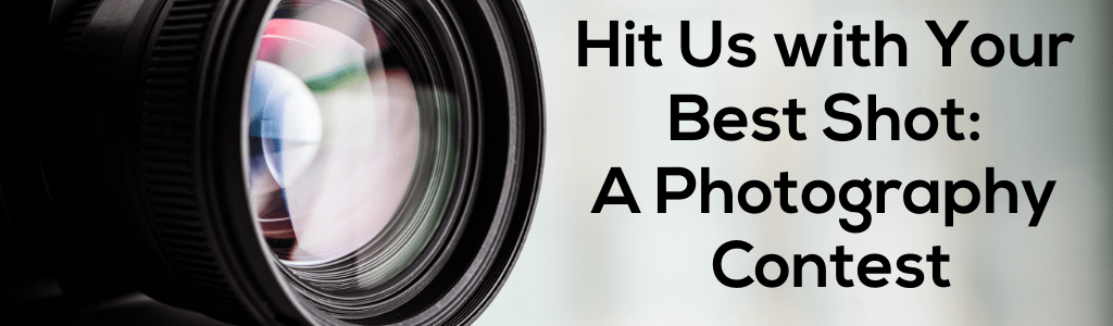 Hit Us with Your Best Shot: a Photography Contest