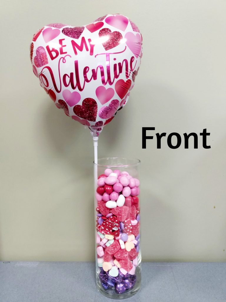 front of guess the candy