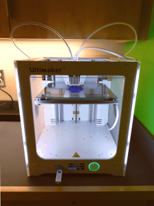 Photograph of 3D Printer at the East Forest Park Makerspace