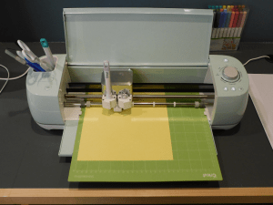 Photograph of the Cricut Paper Cutting Machine at the East Forest Park Makerspace