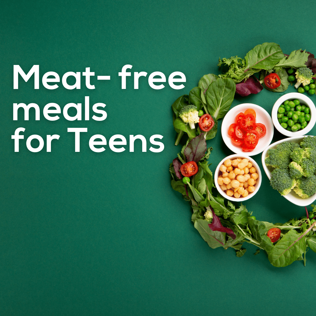 Meat-free meals for teens