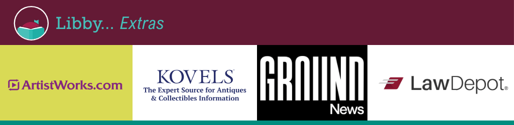 Libby Extras - Artist Works, Kovel's Antiques, Ground News, and LawDepot