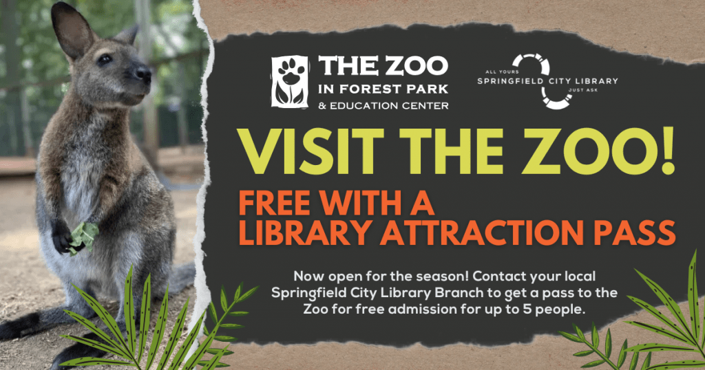 Visit the Zoo in forest park with a free library attraction pass