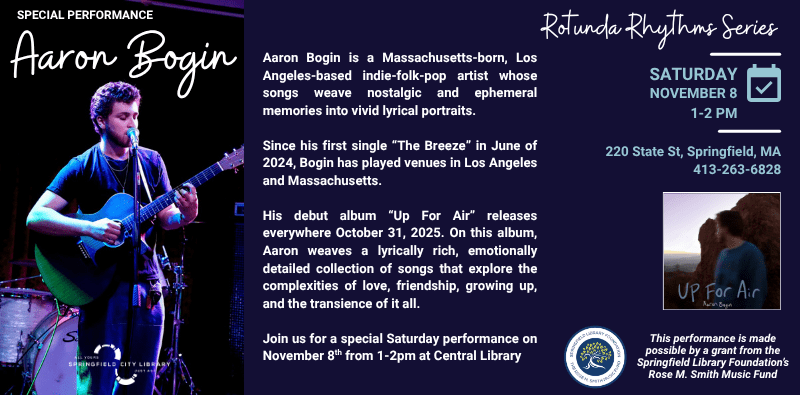 Aaron Bogin Flyer 2025