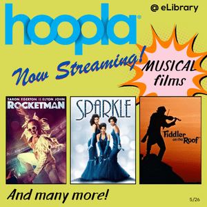 Musicals on hoopla this month - Rocketman, Sparkle, Fiddler on the roof