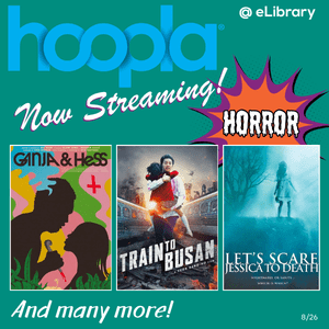 Horror films on hoopla this month