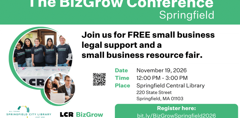Image of lawyers standing behind a table and reviewing files to promote BizGrow